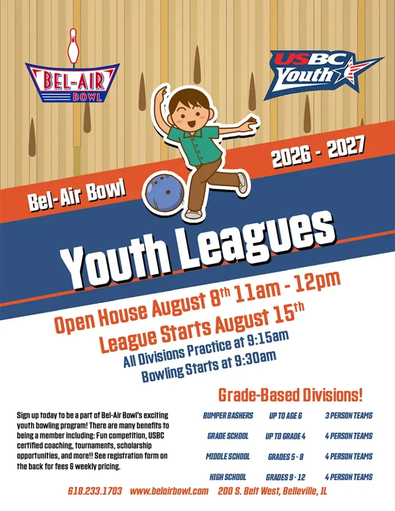 Fall 2026 Youth Leagues