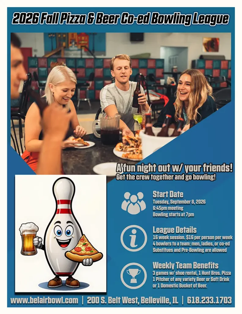 Fall 2026 Pizza & Beer